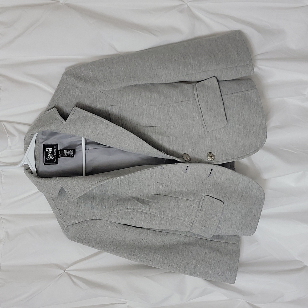 Women grey blazer sport jacket small